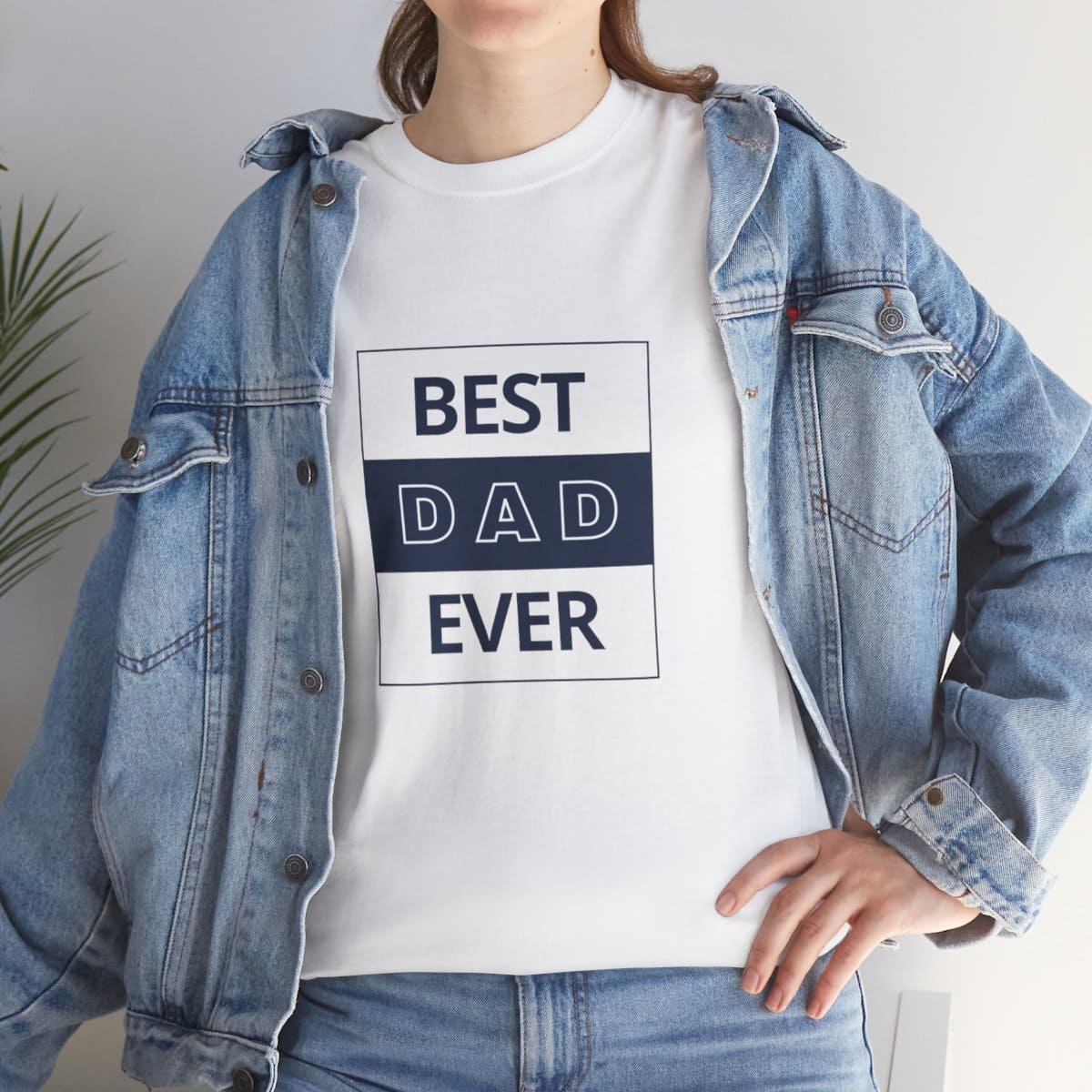 Best Dad Ever: Unisex Heavy Cotton Tee - Image 50