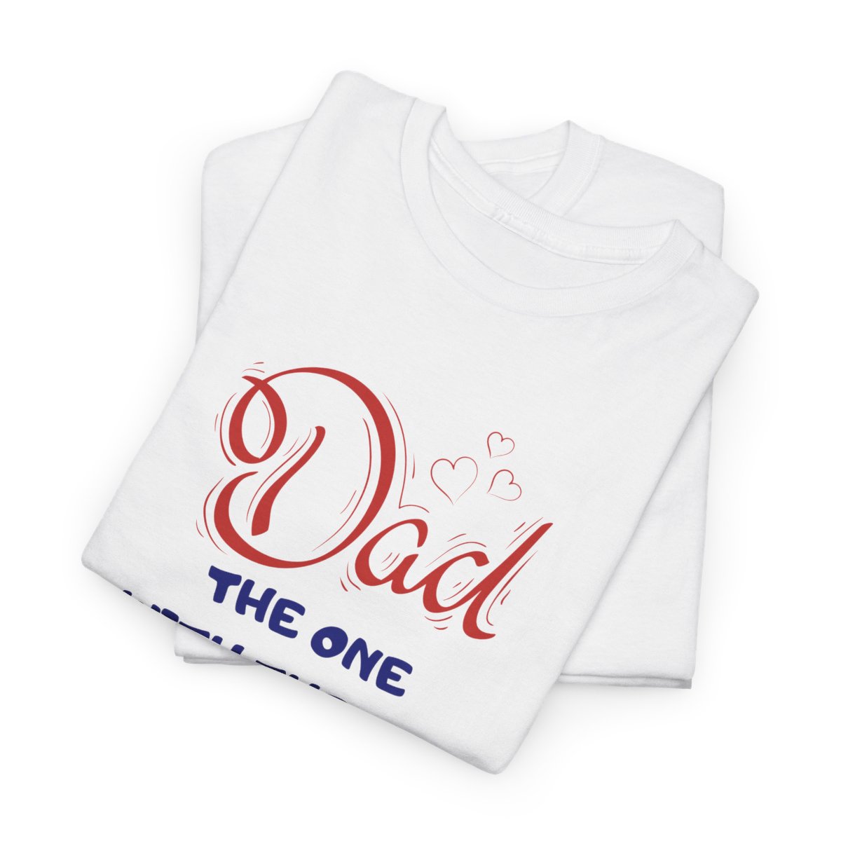 Dad: The One With The All Dad Jokes: Unisex Heavy Cotton Tee - Image 33