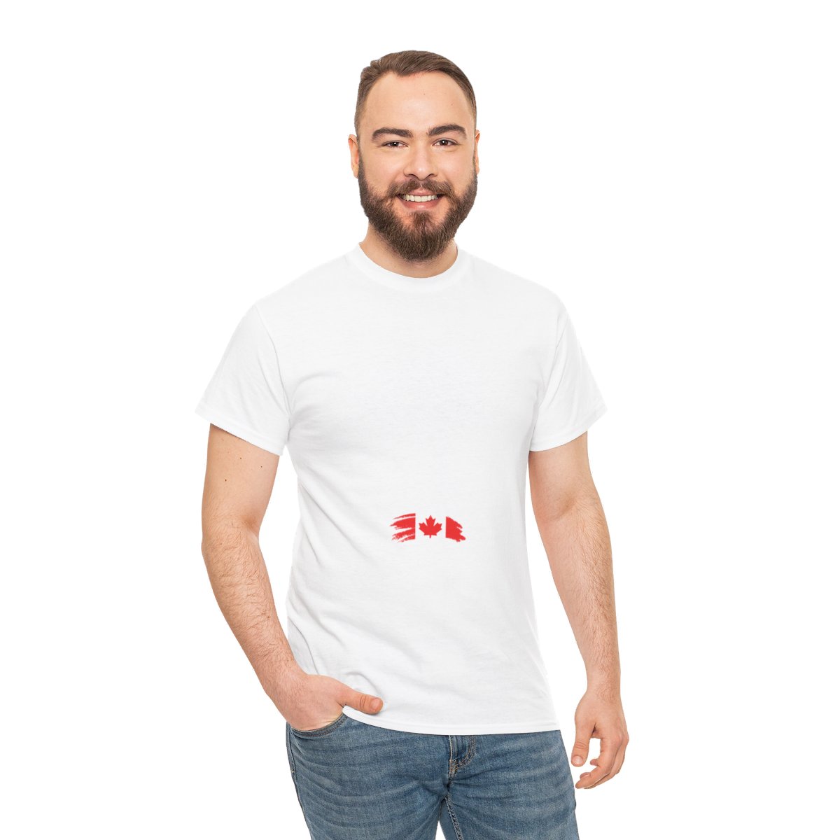 Let's Get Maple Leaf On Canada Day: Unisex Heavy Cotton Tee - Image 40
