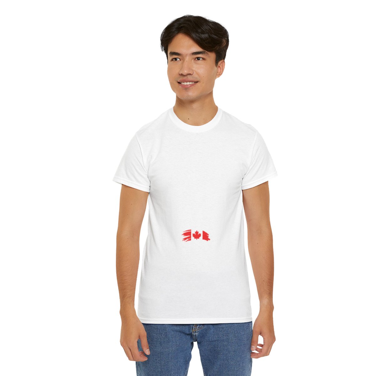 Let's Get Maple Leaf On Canada Day: Unisex Heavy Cotton Tee - Image 48