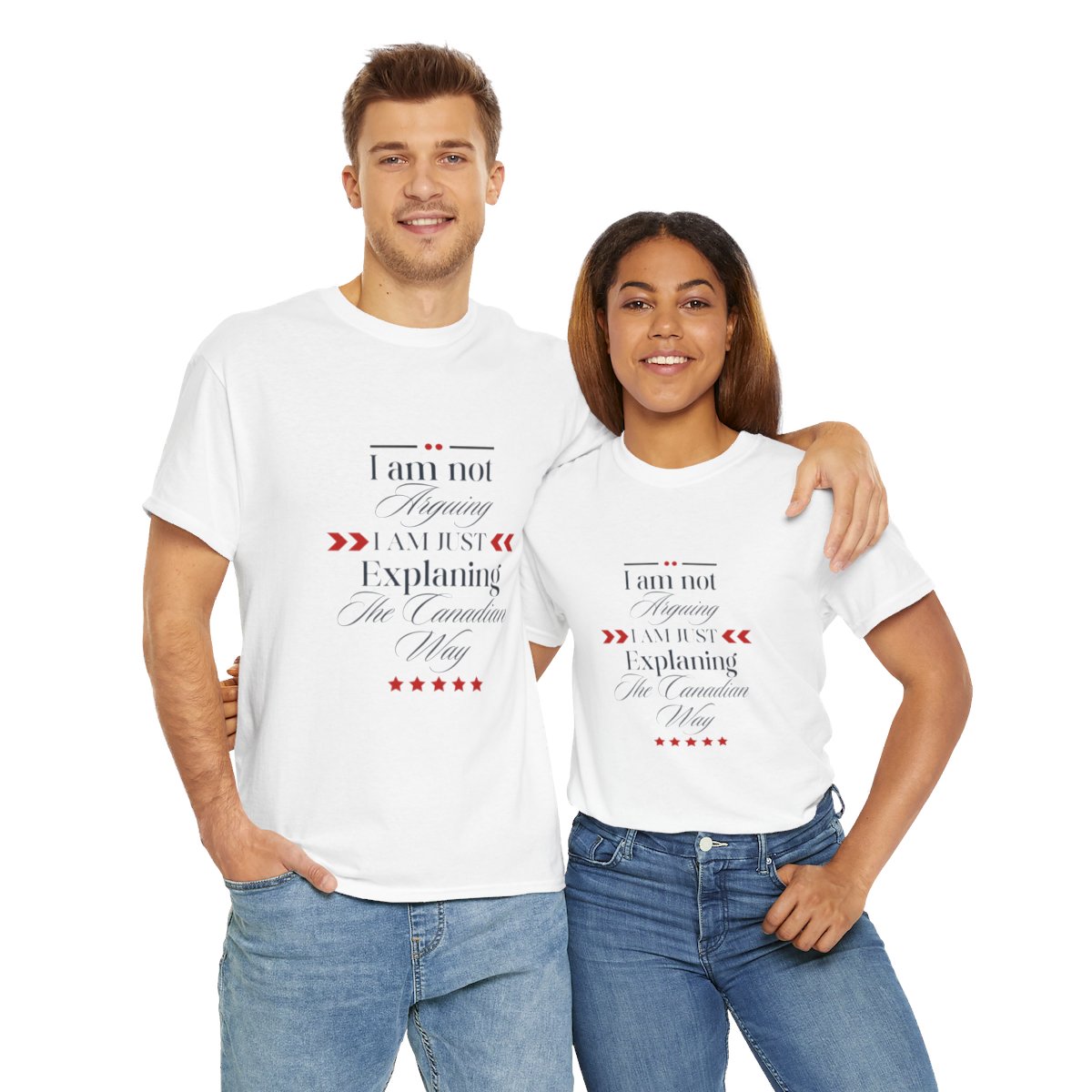 I am Not Arguing I am Just Explaining The Canadian Way: Unisex Heavy Cotton Tee - Image 51