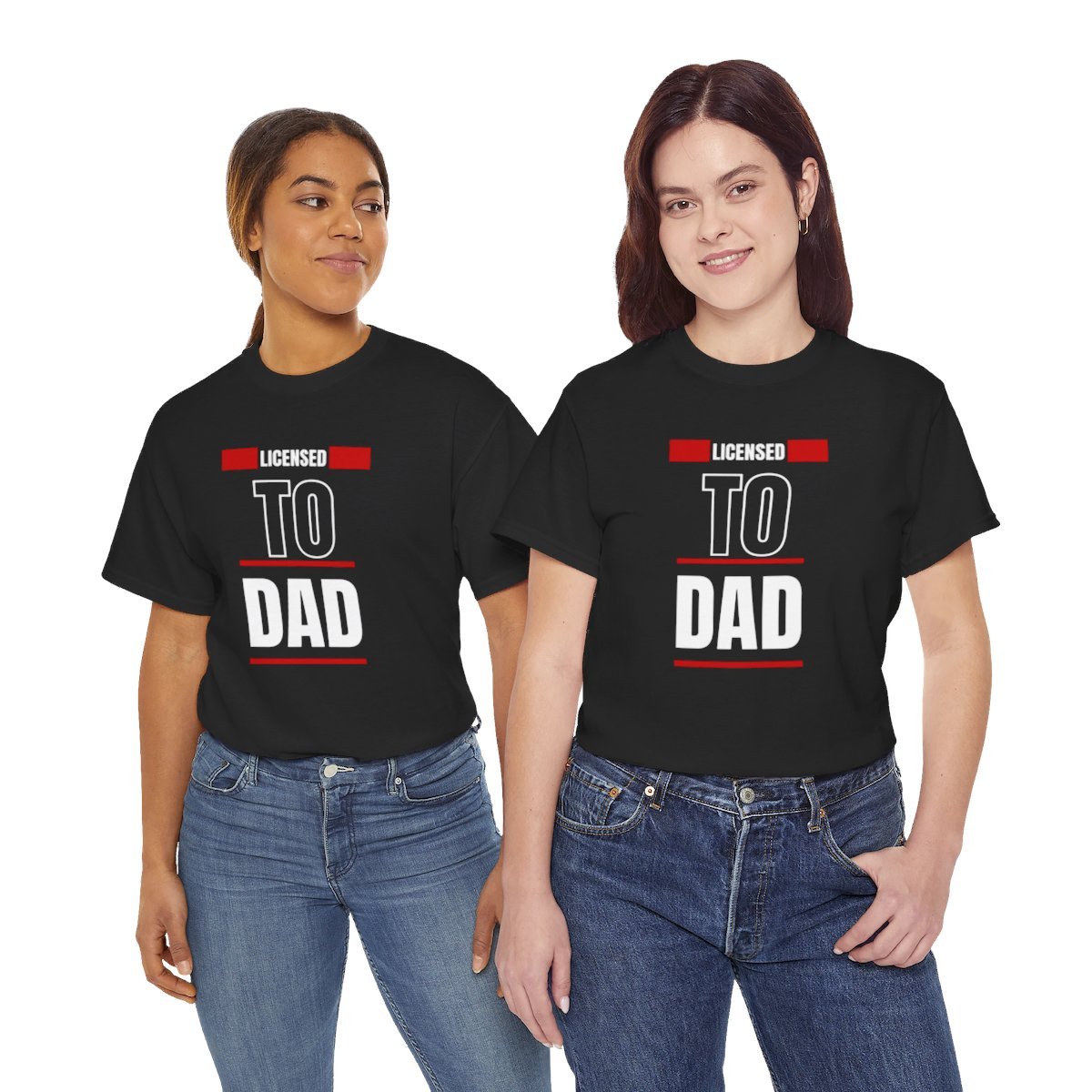 Licensed to Dad: Unisex Heavy Cotton Tee - Image 52