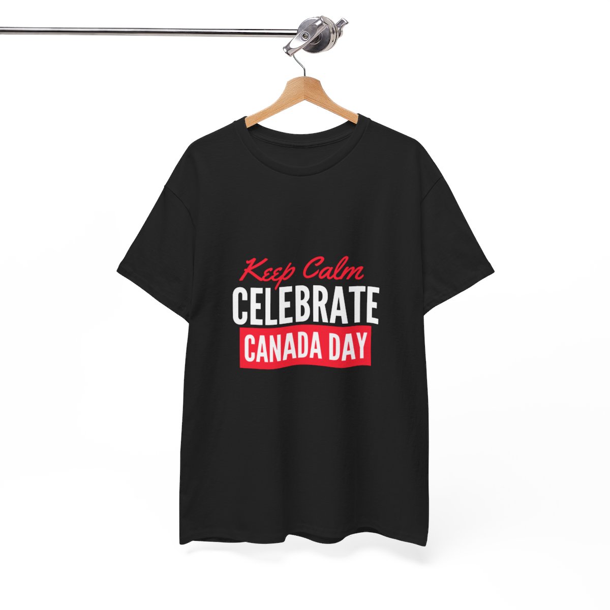Keep Calm: Celebrate Canada Day: Unisex Heavy Cotton Tee - Image 35