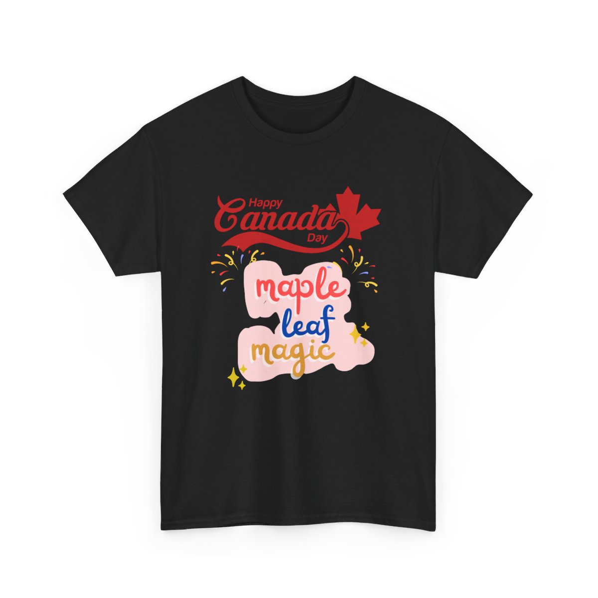 Canada Day: Maple Leaf Magic: Unisex Heavy Cotton Tee 31 Canada Day: Maple Leaf Magic: Unisex Heavy Cotton Tee - Image 31