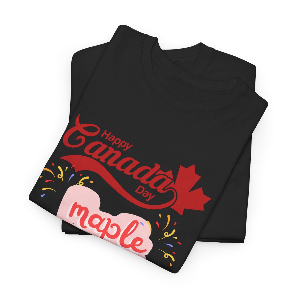 Canada Day: Maple Leaf Magic: Unisex Heavy Cotton Tee 33 Canada Day: Maple Leaf Magic: Unisex Heavy Cotton Tee - Image 33
