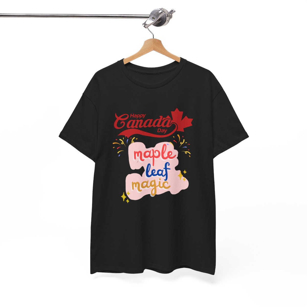 Canada Day: Maple Leaf Magic: Unisex Heavy Cotton Tee 35 Canada Day: Maple Leaf Magic: Unisex Heavy Cotton Tee - Image 35