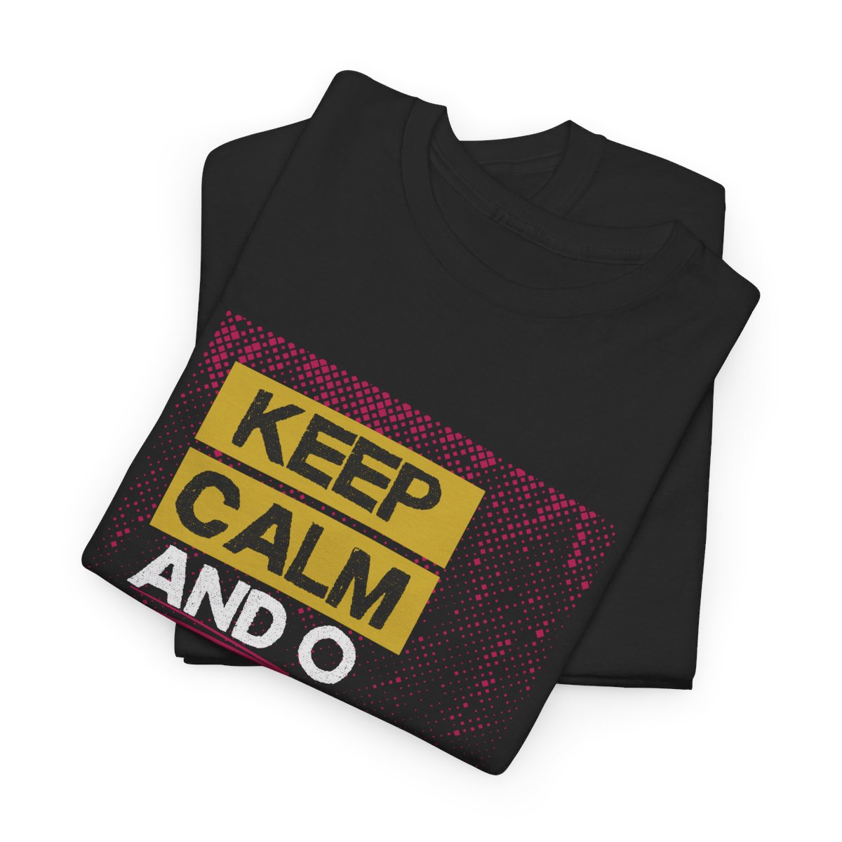 Keep Calm & O Canada On: Unisex Heavy Cotton Tee - Image 33