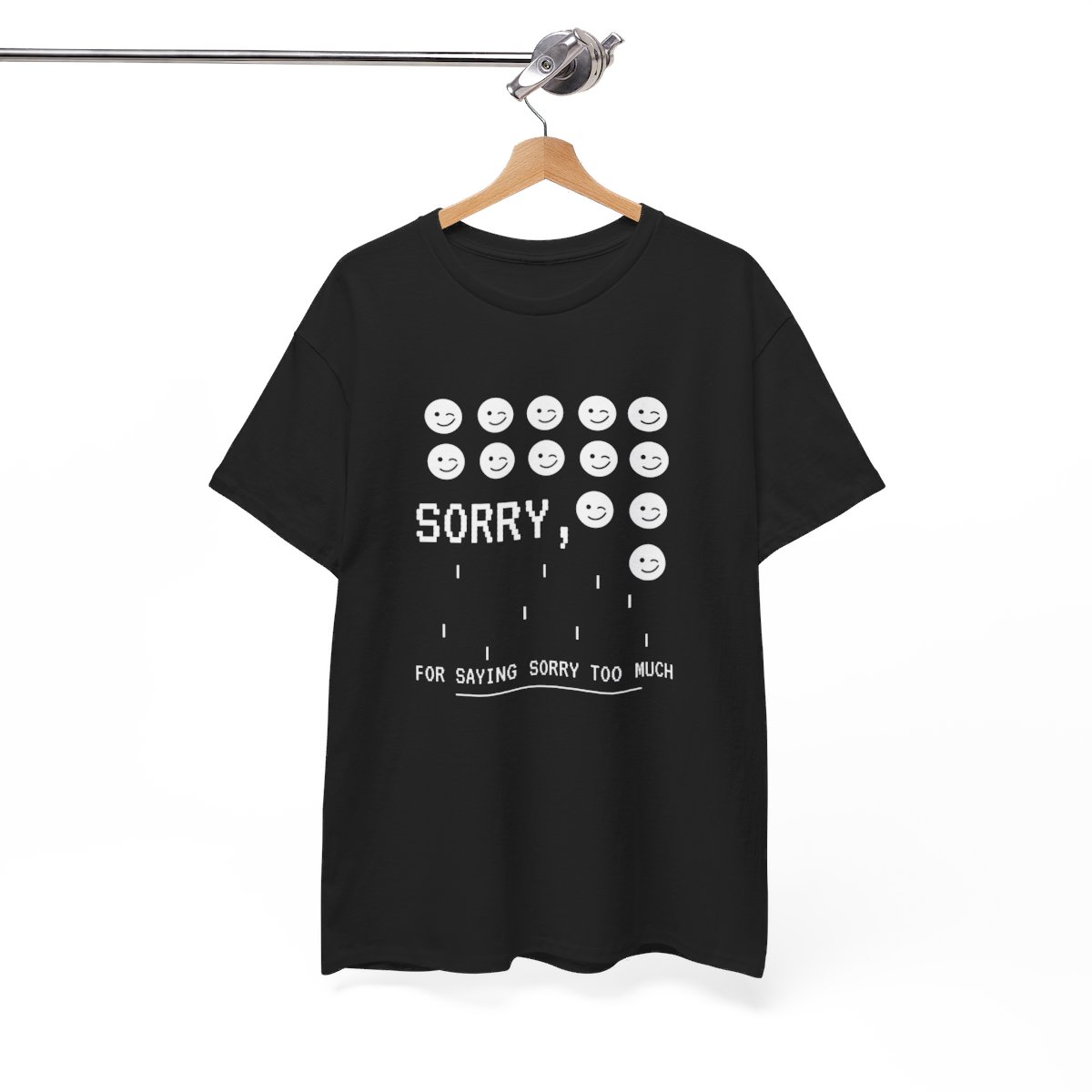 Sorry For Saying Sorry Too Much: Unisex Heavy Cotton Tee 35 Sorry For Saying Sorry Too Much: Unisex Heavy Cotton Tee - Image 35