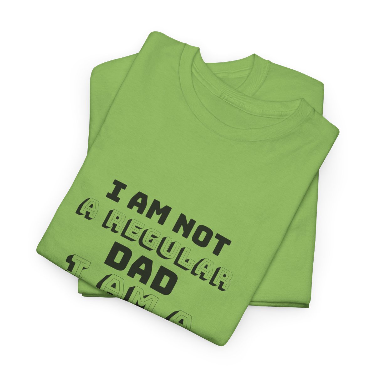 I am not a regular dad I am a cool dad: Unisex Heavy Cotton Tee - Image 87