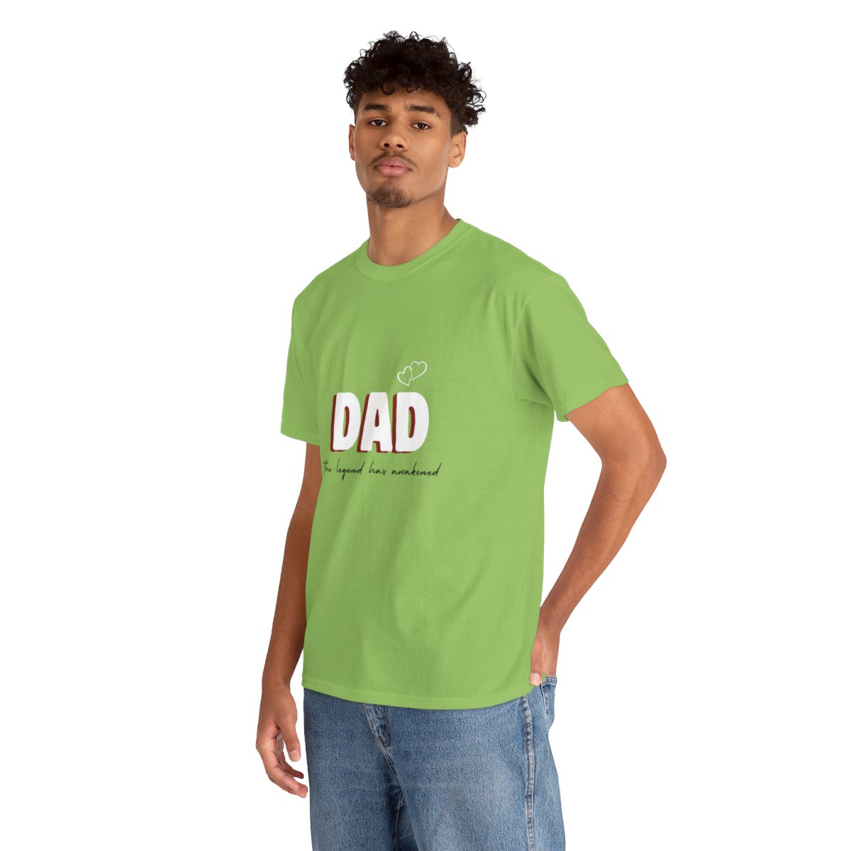 Dad: The Legend Has Awakened: Unisex Heavy Cotton Tee - Image 68