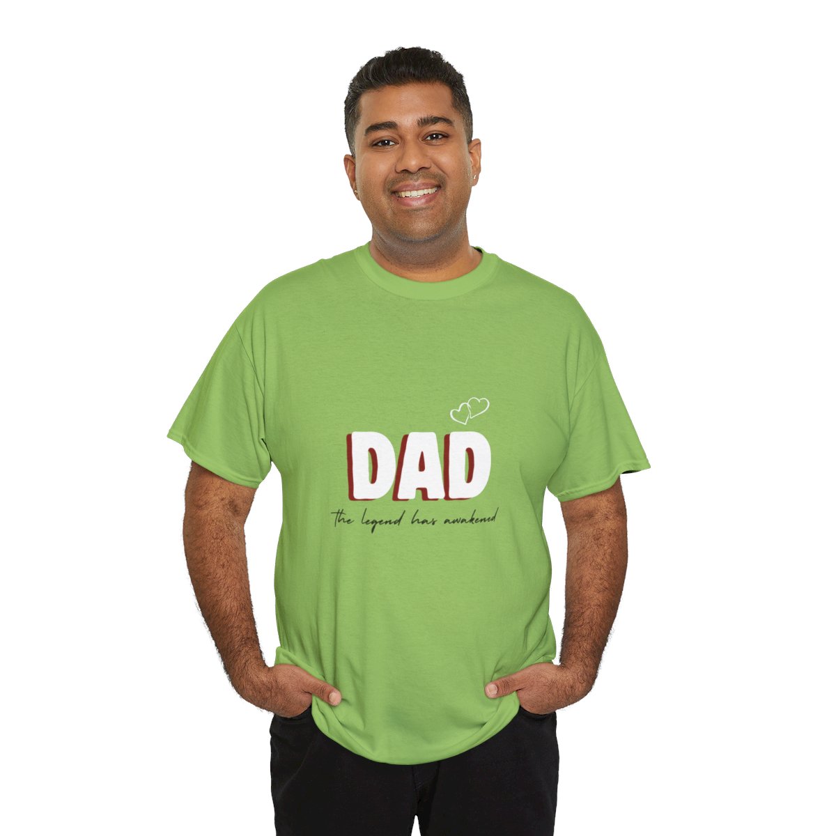Dad: The Legend Has Awakened: Unisex Heavy Cotton Tee - Image 71