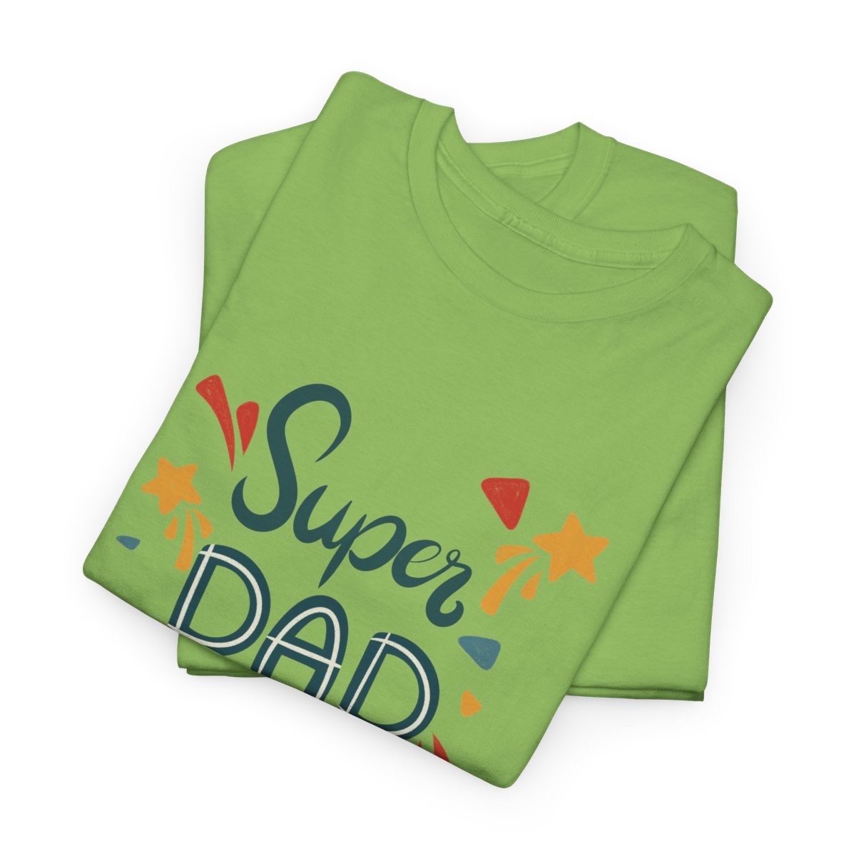 Super-dad: World's Best Multitasker: Unisex Heavy Cotton Tee - Image 114