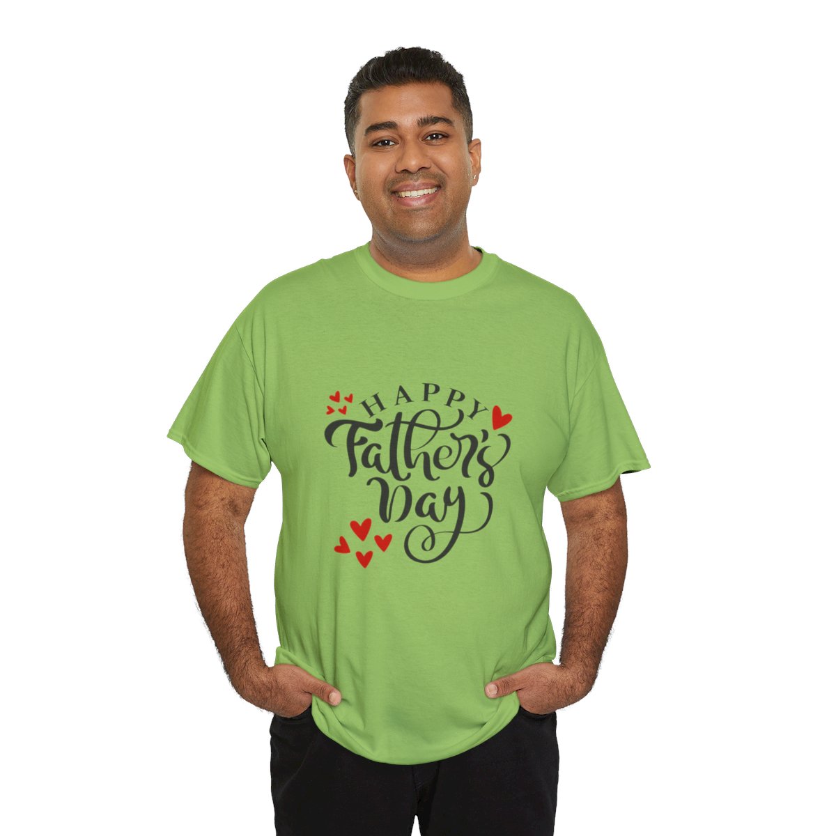 Happy Father's Day: Unisex Heavy Cotton Tee 125 Happy Father's Day: Unisex Heavy Cotton Tee - Image 125