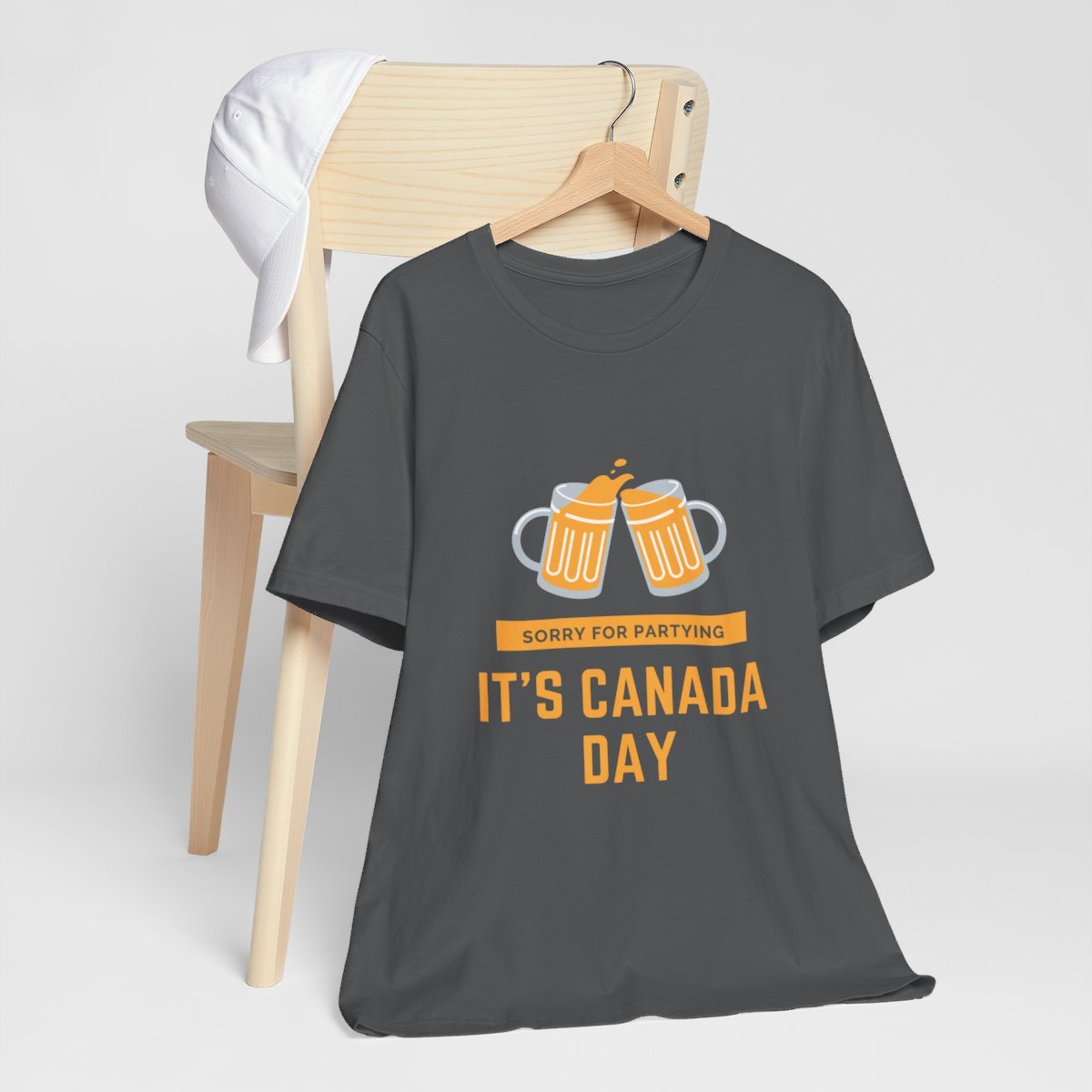 Sorry for Partying, It's Canada Day: Unisex Jersey Short Sleeve Tee 9 Sorry for Partying, It's Canada Day: Unisex Jersey Short Sleeve Tee - Image 9
