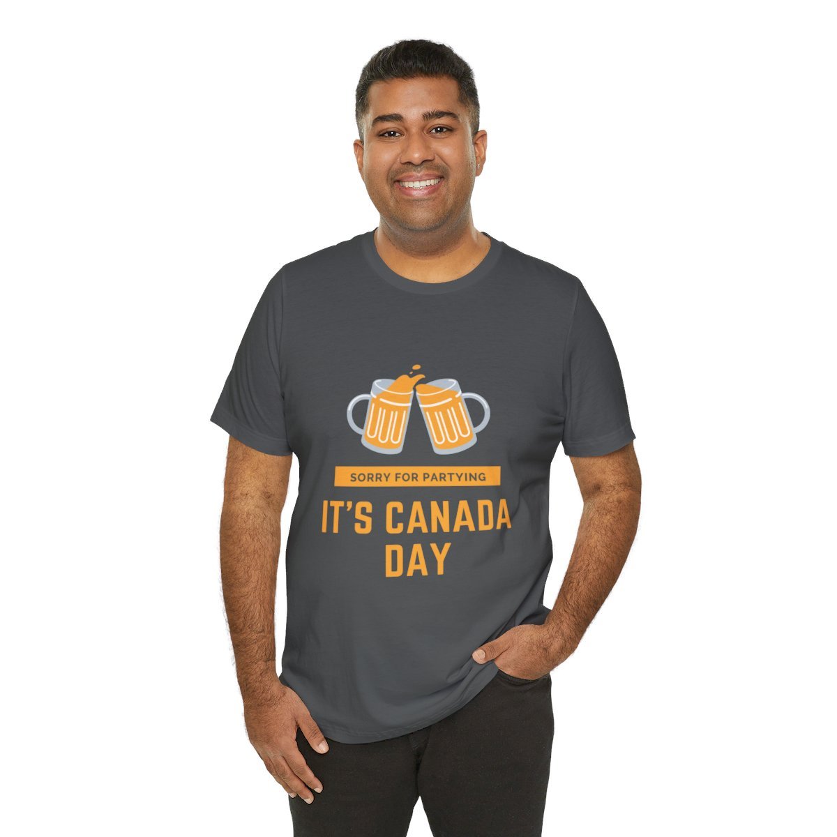 Sorry for Partying, It's Canada Day: Unisex Jersey Short Sleeve Tee 16 Sorry for Partying, It's Canada Day: Unisex Jersey Short Sleeve Tee - Image 16