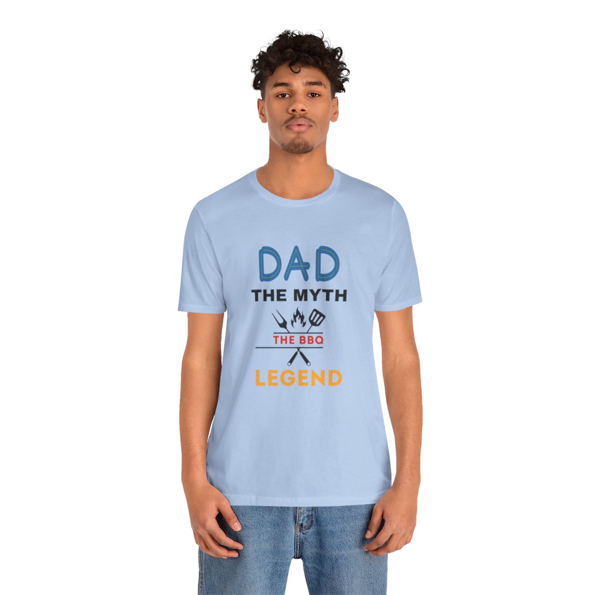 Dad: The Myth The BBQ Legend: The Unisex Jersey Short Sleeve Tee 70 Dad: The Myth The BBQ Legend: The Unisex Jersey Short Sleeve Tee - Image 70