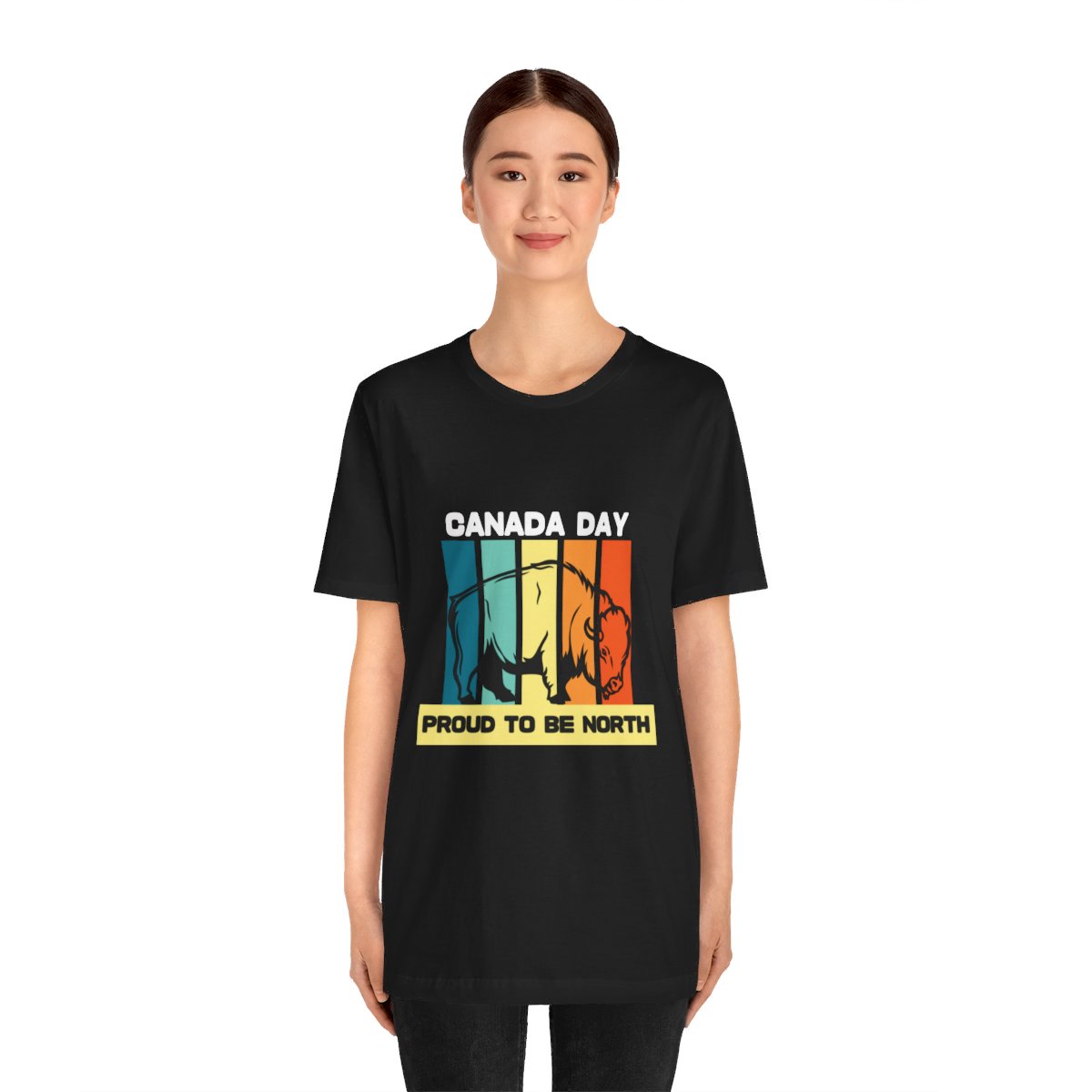 Canada Day, Proud To Be North: Unisex Jersey Short Sleeve Tee 98 Canada Day, Proud To Be North: Unisex Jersey Short Sleeve Tee - Image 98