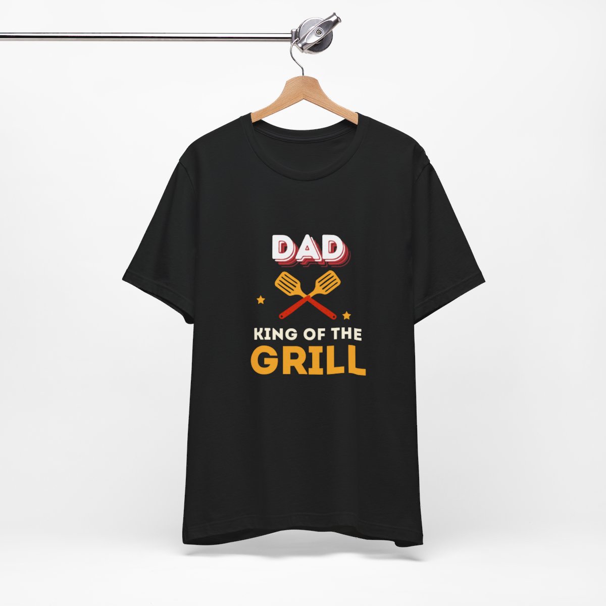 Dad: King of The Grill: Unisex Jersey Short Sleeve Tee - Image 36