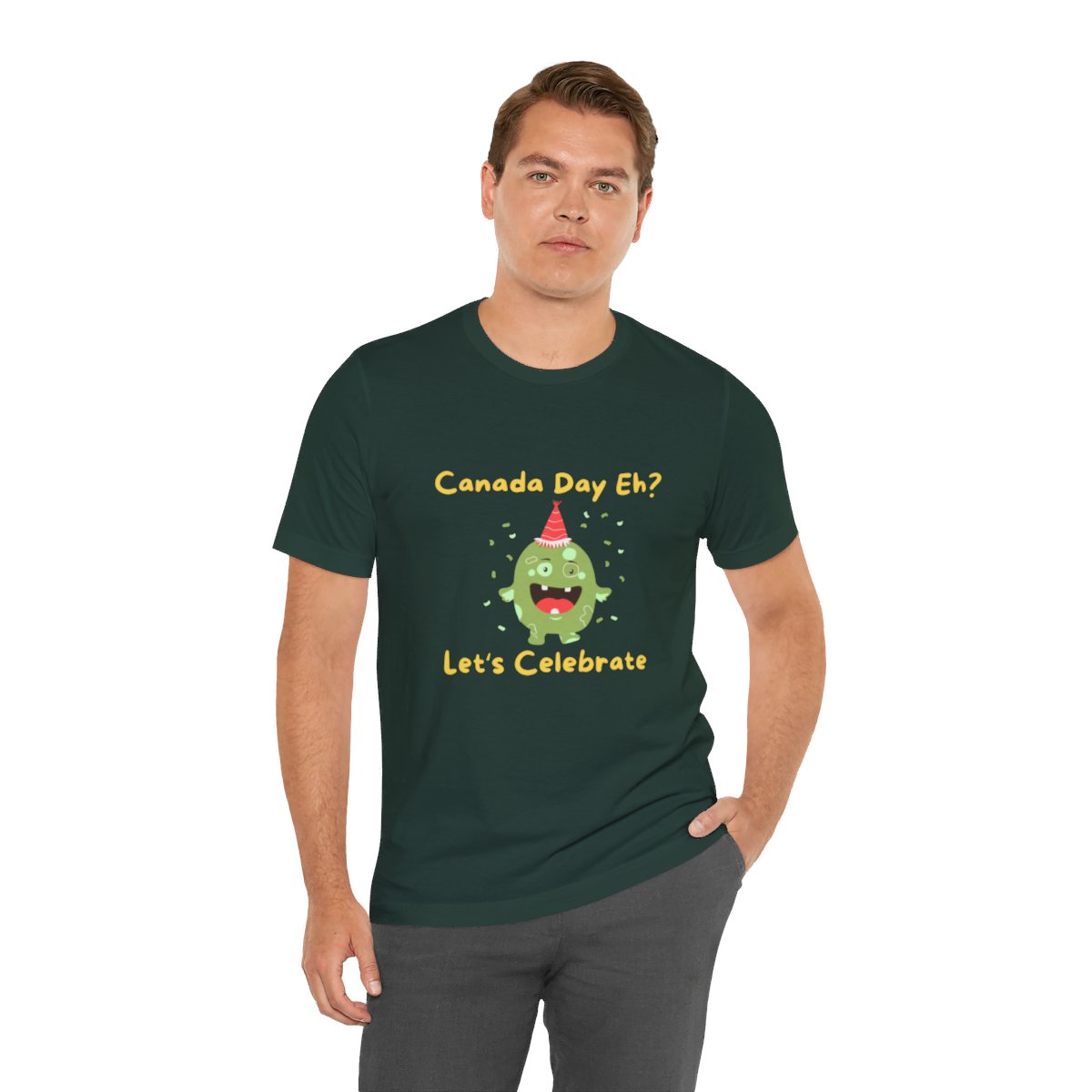 Canada Day, Eh Ley's Celebrate: Unisex Jersey Short Sleeve Tee - Image 73