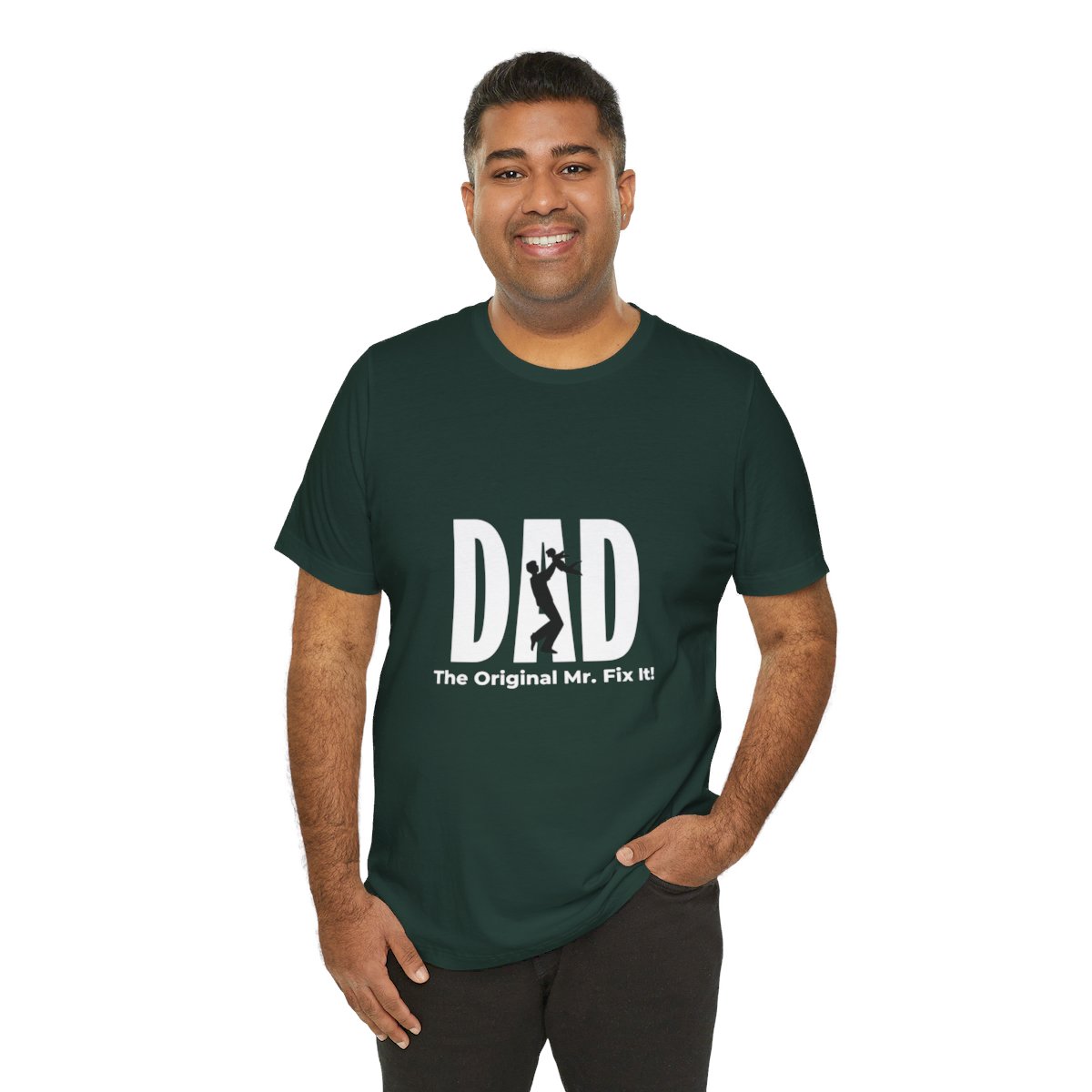 Dad The Original Mr. Fix It: Unisex Jersey Short Sleeve Tee 103 Dad The Original Mr. Fix It: Unisex Jersey Short Sleeve Tee - Image 103