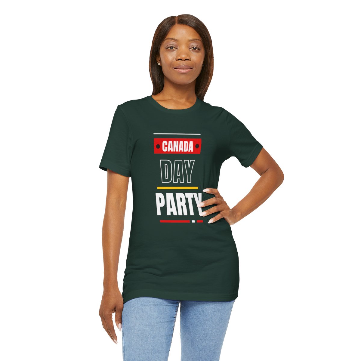 Canada Day Party: Unisex Jersey Short Sleeve Tee - Image 80