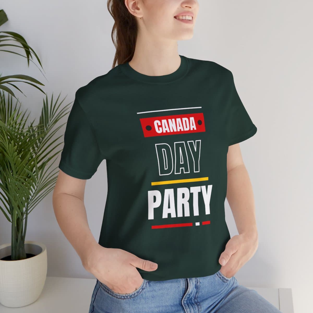 Canada Day Party: Unisex Jersey Short Sleeve Tee - Image 82