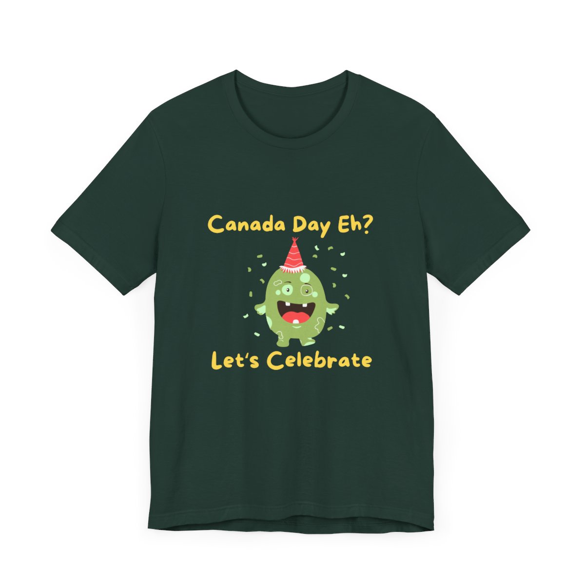 Canada Day, Eh Ley's Celebrate: Unisex Jersey Short Sleeve Tee - Image 62