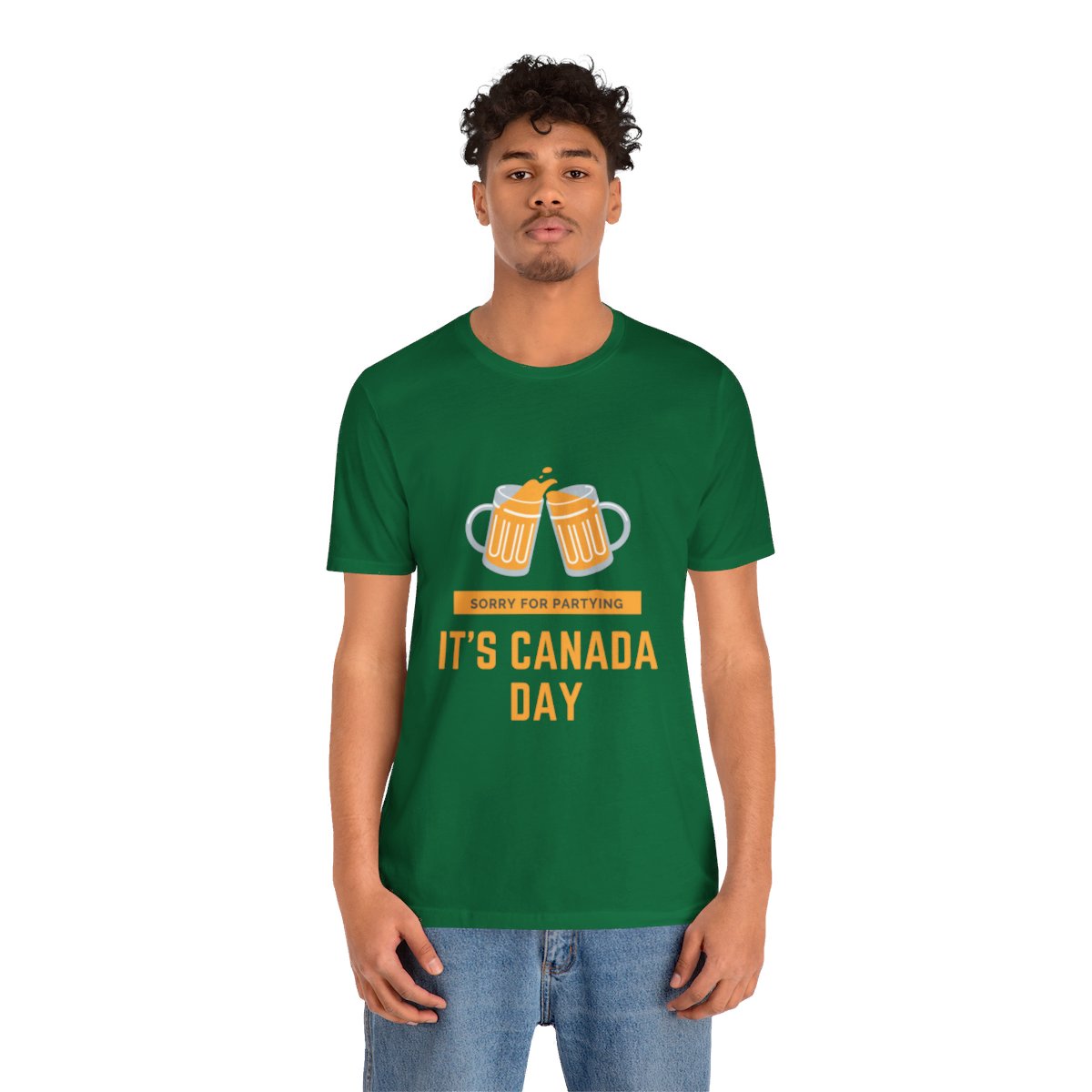 Sorry for Partying, It's Canada Day: Unisex Jersey Short Sleeve Tee 59 Sorry for Partying, It's Canada Day: Unisex Jersey Short Sleeve Tee - Image 59