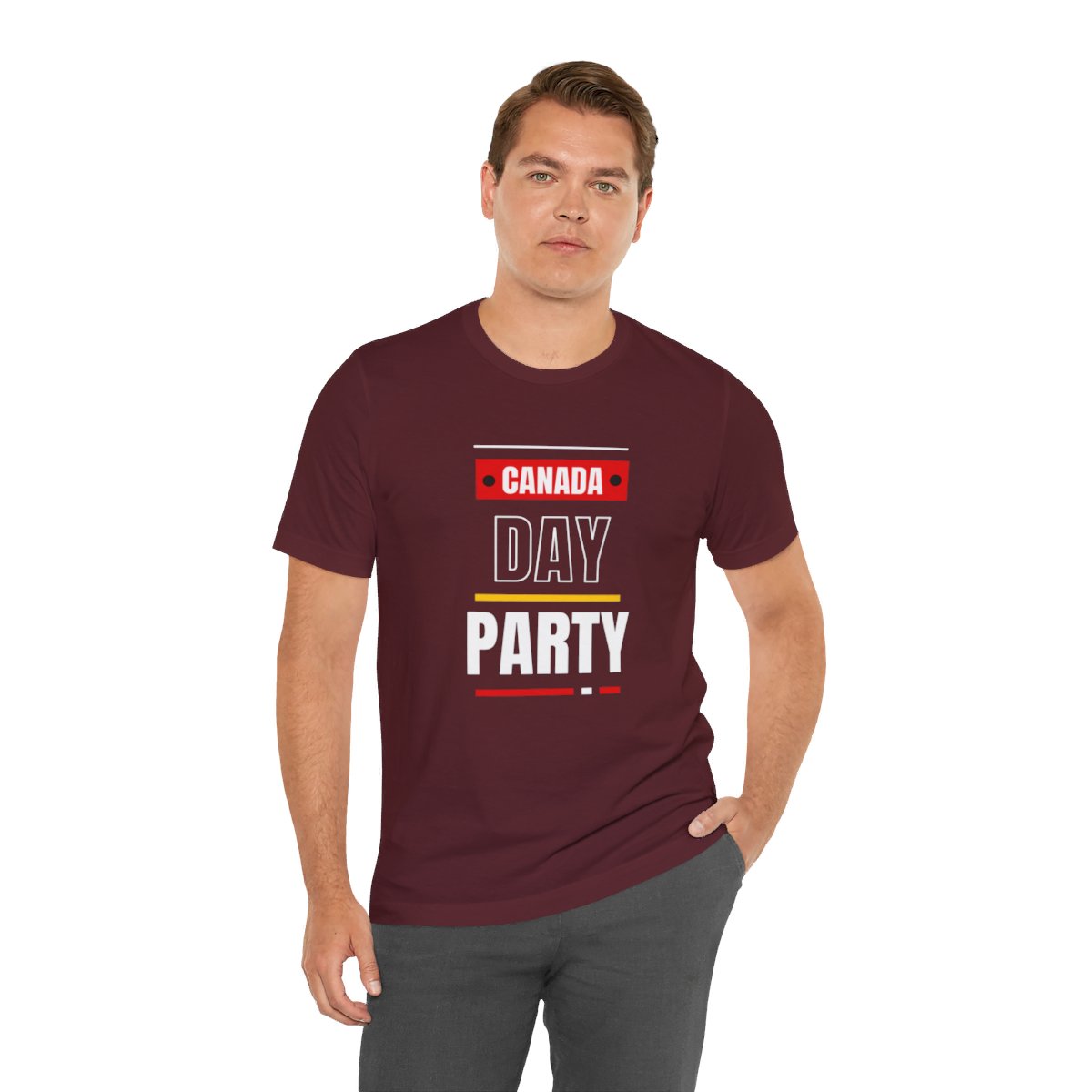 Canada Day Party: Unisex Jersey Short Sleeve Tee - Image 117