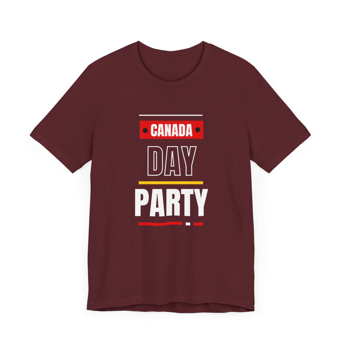 Canada Day Party: Unisex Jersey Short Sleeve Tee - Image 120