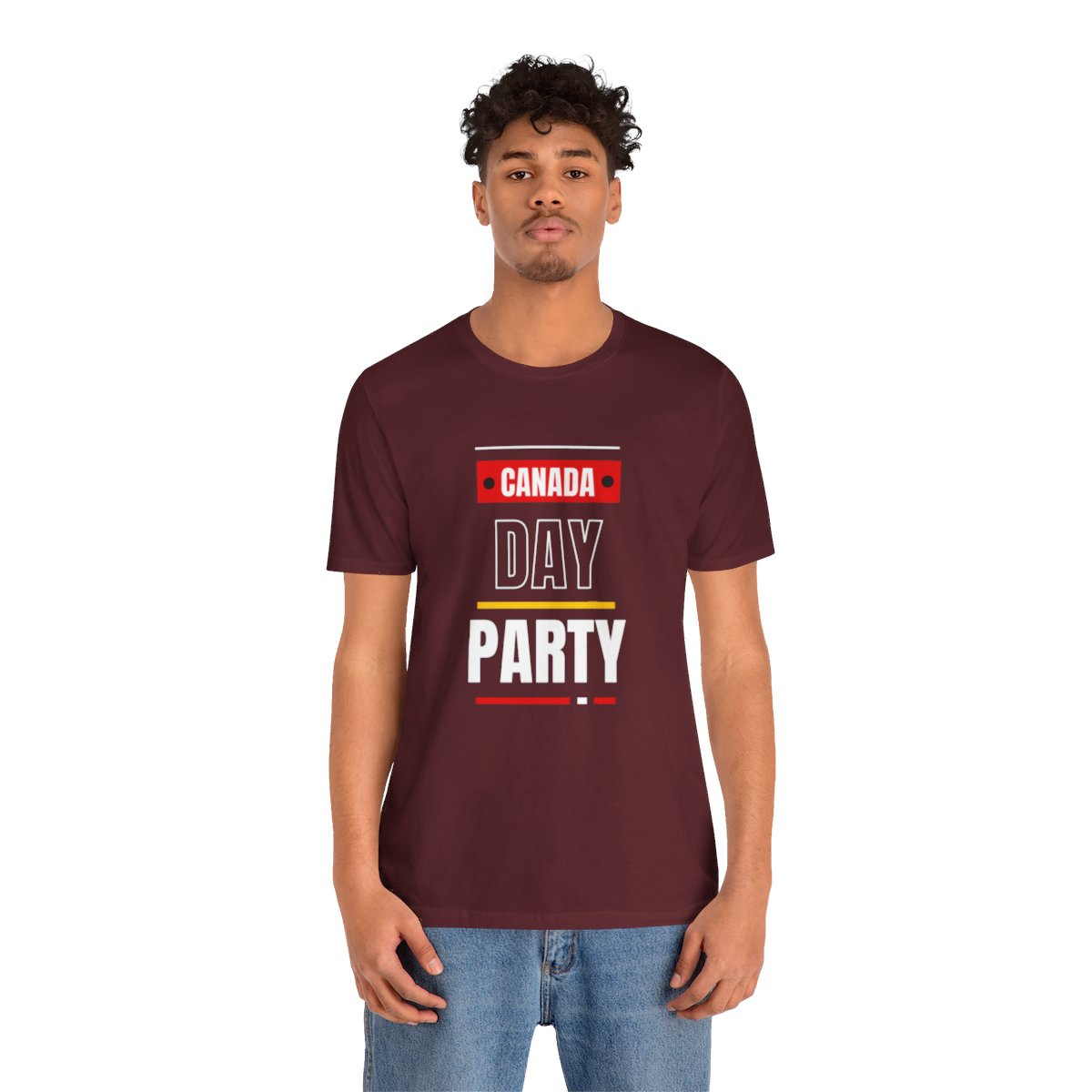 Canada Day Party: Unisex Jersey Short Sleeve Tee - Image 129