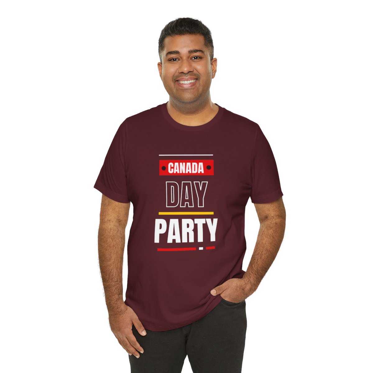 Canada Day Party: Unisex Jersey Short Sleeve Tee - Image 132