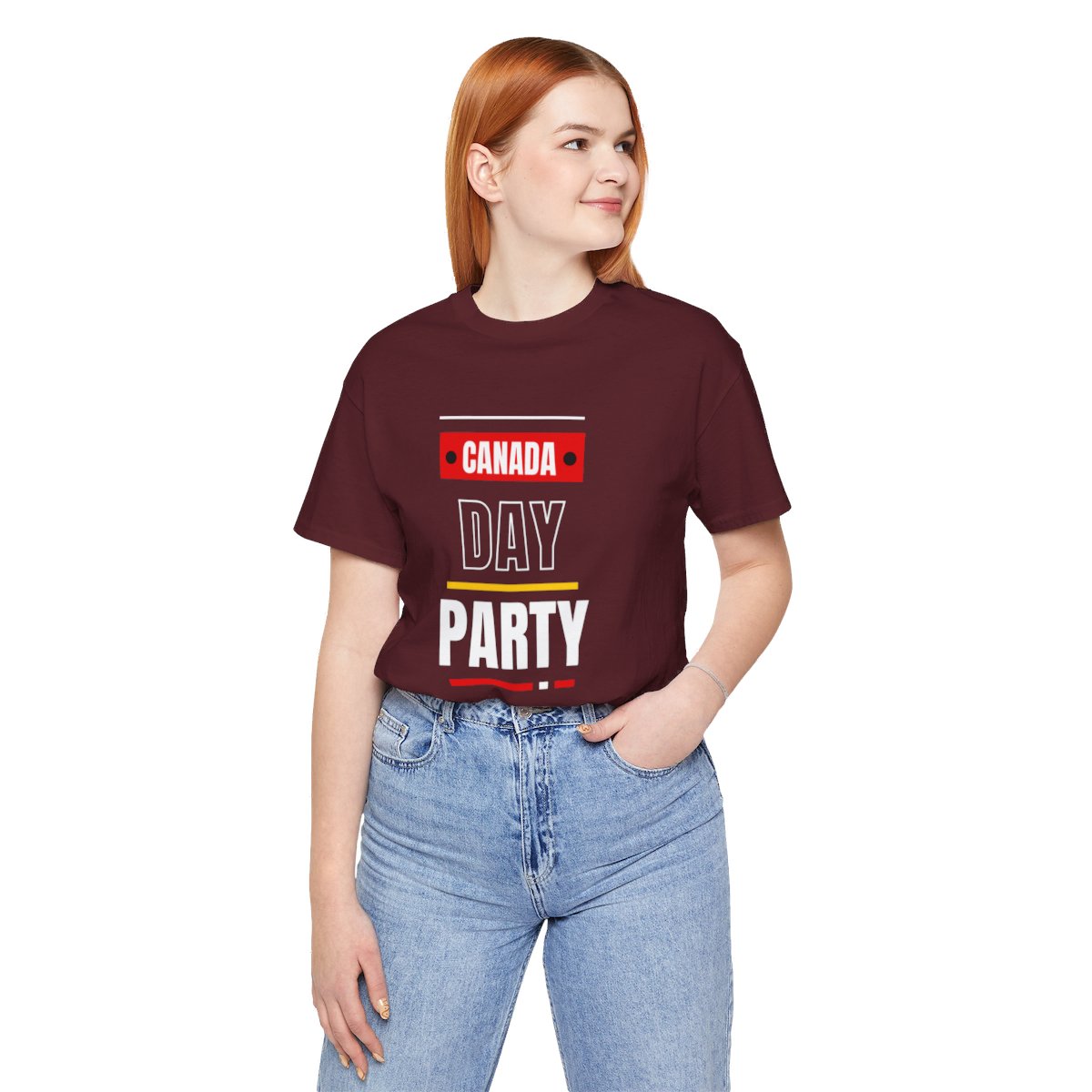 Canada Day Party: Unisex Jersey Short Sleeve Tee - Image 134