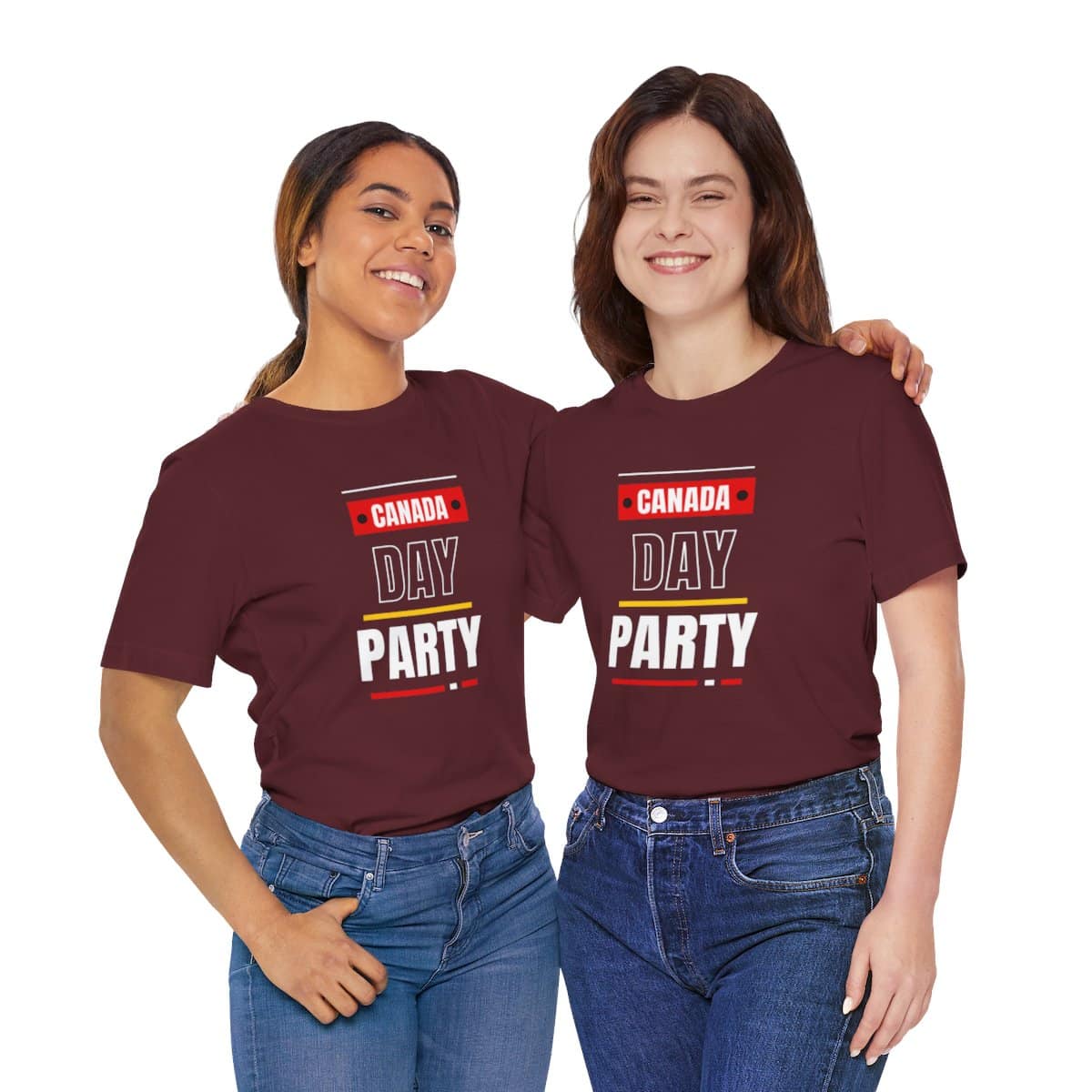 Canada Day Party: Unisex Jersey Short Sleeve Tee - Image 143