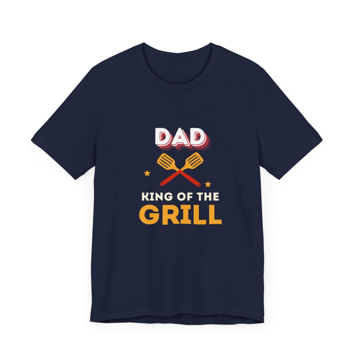 Dad: King of The Grill: Unisex Jersey Short Sleeve Tee - Image 120