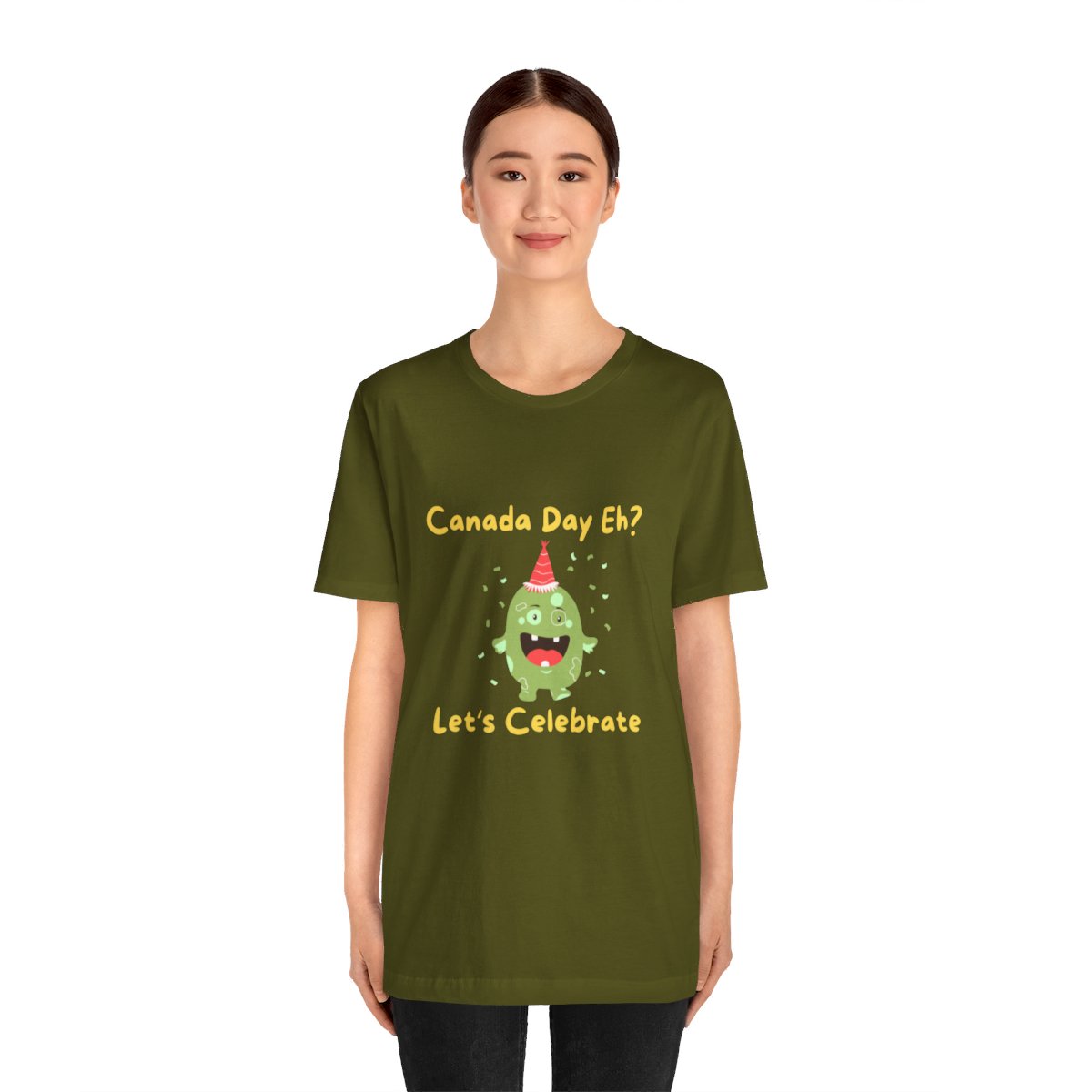 Canada Day, Eh Ley's Celebrate: Unisex Jersey Short Sleeve Tee - Image 12