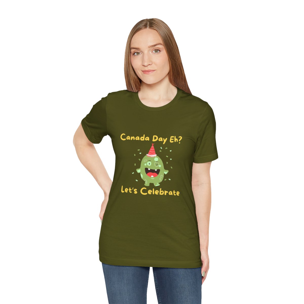 Canada Day, Eh Ley's Celebrate: Unisex Jersey Short Sleeve Tee - Image 14