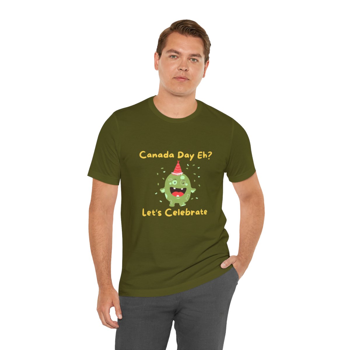 Canada Day, Eh Ley's Celebrate: Unisex Jersey Short Sleeve Tee - Image 15