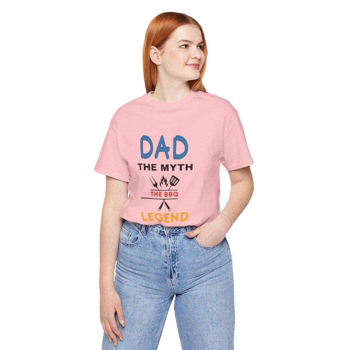 Dad: The Myth The BBQ Legend: The Unisex Jersey Short Sleeve Tee 105 Dad: The Myth The BBQ Legend: The Unisex Jersey Short Sleeve Tee - Image 105