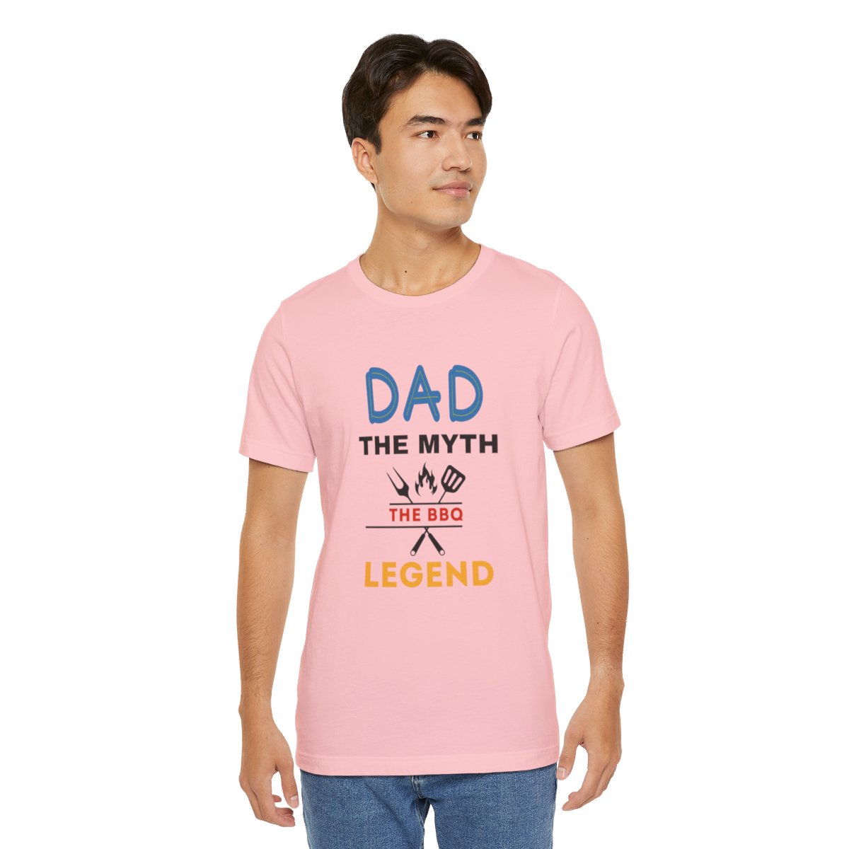 Dad: The Myth The BBQ Legend: The Unisex Jersey Short Sleeve Tee 107 Dad: The Myth The BBQ Legend: The Unisex Jersey Short Sleeve Tee - Image 107