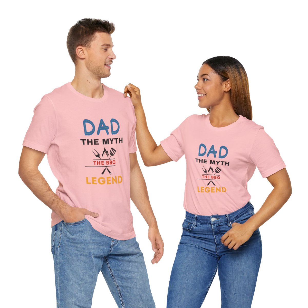Dad: The Myth The BBQ Legend: The Unisex Jersey Short Sleeve Tee 112 Dad: The Myth The BBQ Legend: The Unisex Jersey Short Sleeve Tee - Image 112
