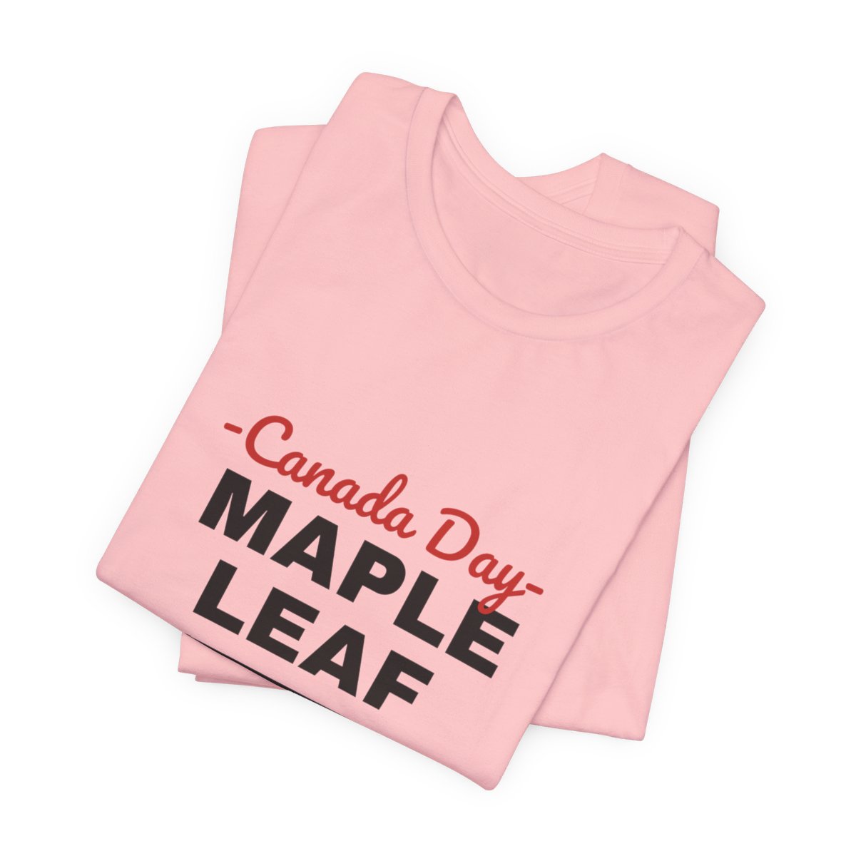 Canada Day: Maple Leaf Madness : Unisex Jersey Short Sleeve Tee - Image 93