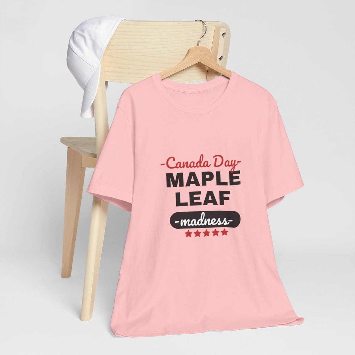 Canada Day: Maple Leaf Madness : Unisex Jersey Short Sleeve Tee - Image 96