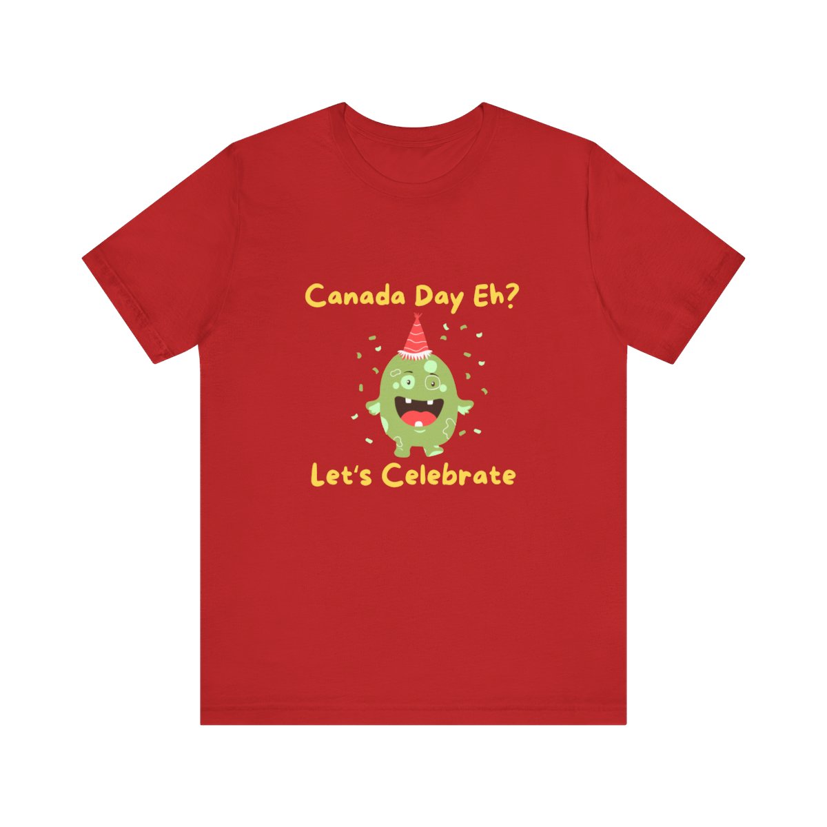 Canada Day, Eh Ley's Celebrate: Unisex Jersey Short Sleeve Tee - Image 118
