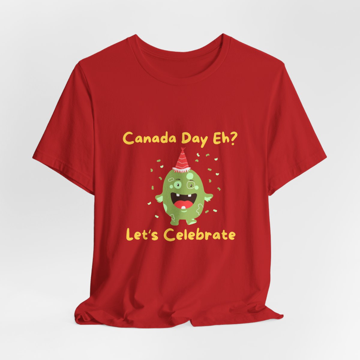 Canada Day, Eh Ley's Celebrate: Unisex Jersey Short Sleeve Tee - Image 123