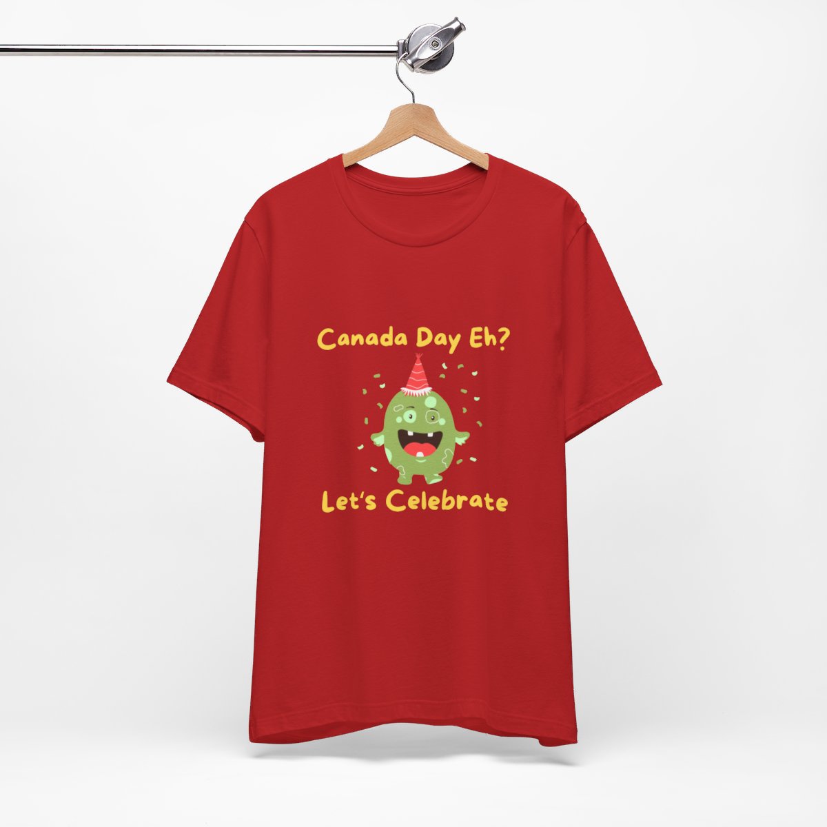 Canada Day, Eh Ley's Celebrate: Unisex Jersey Short Sleeve Tee - Image 124