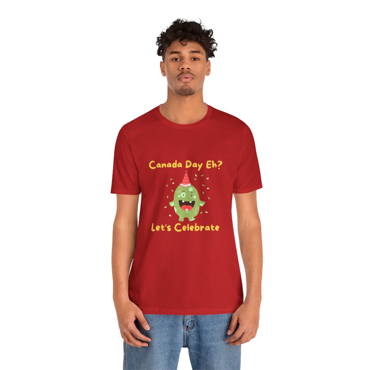 Canada Day, Eh Ley's Celebrate: Unisex Jersey Short Sleeve Tee - Image 129