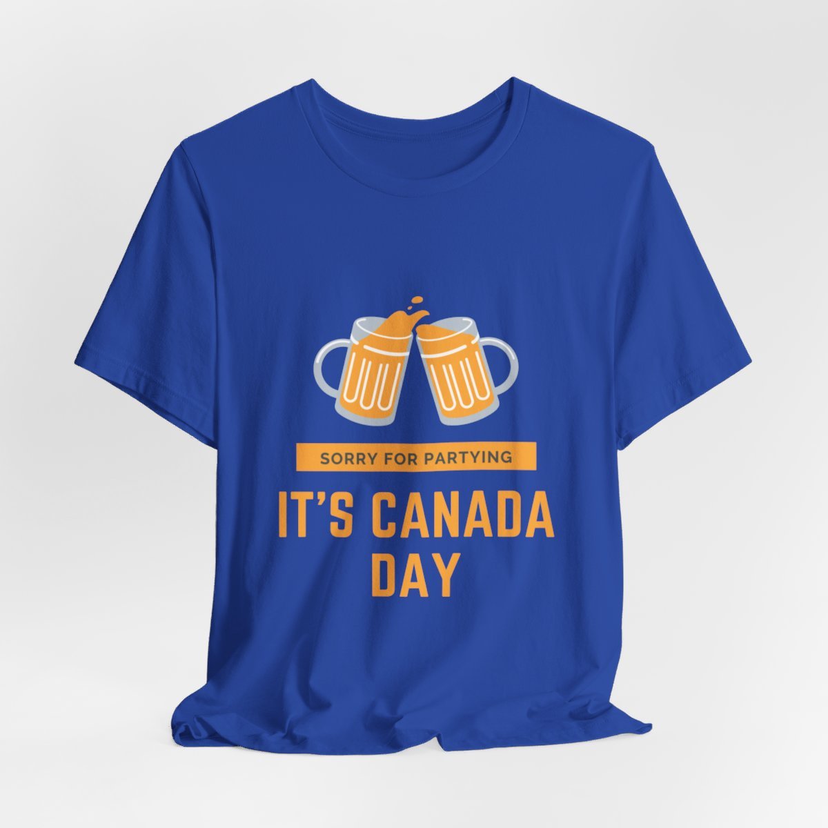 Sorry for Partying, It's Canada Day: Unisex Jersey Short Sleeve Tee 94 Sorry for Partying, It's Canada Day: Unisex Jersey Short Sleeve Tee - Image 94
