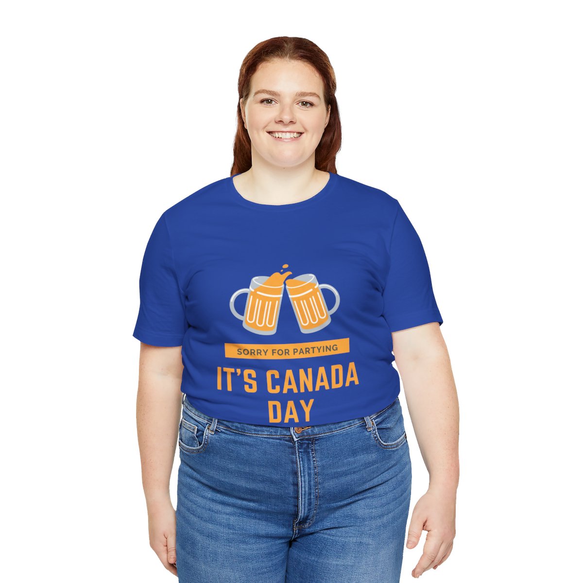 Sorry for Partying, It's Canada Day: Unisex Jersey Short Sleeve Tee 102 Sorry for Partying, It's Canada Day: Unisex Jersey Short Sleeve Tee - Image 102