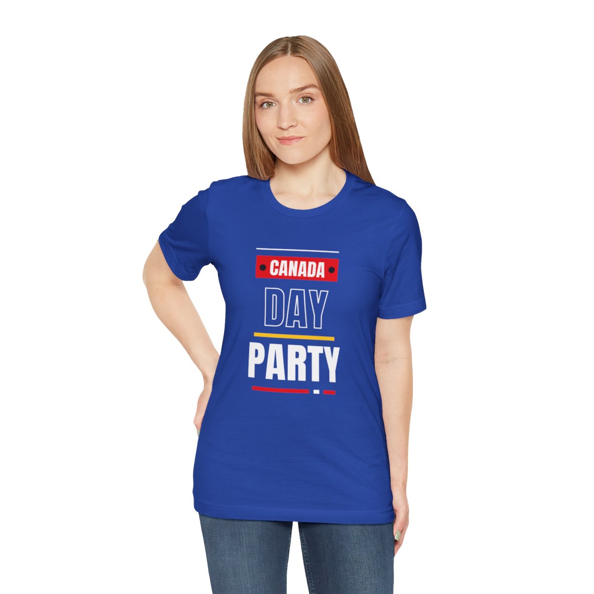 Canada Day Party: Unisex Jersey Short Sleeve Tee - Image 101